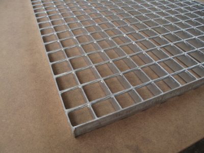 a metal grate on a table