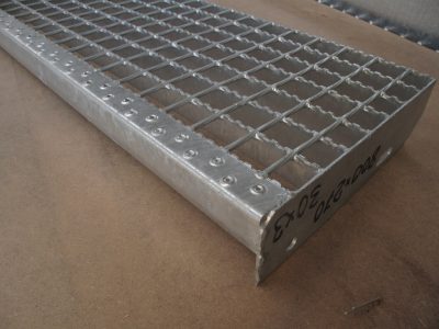 a metal grate on a table